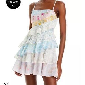 Love Shack Fancy: Imata Printed Ruffle Mini Dress